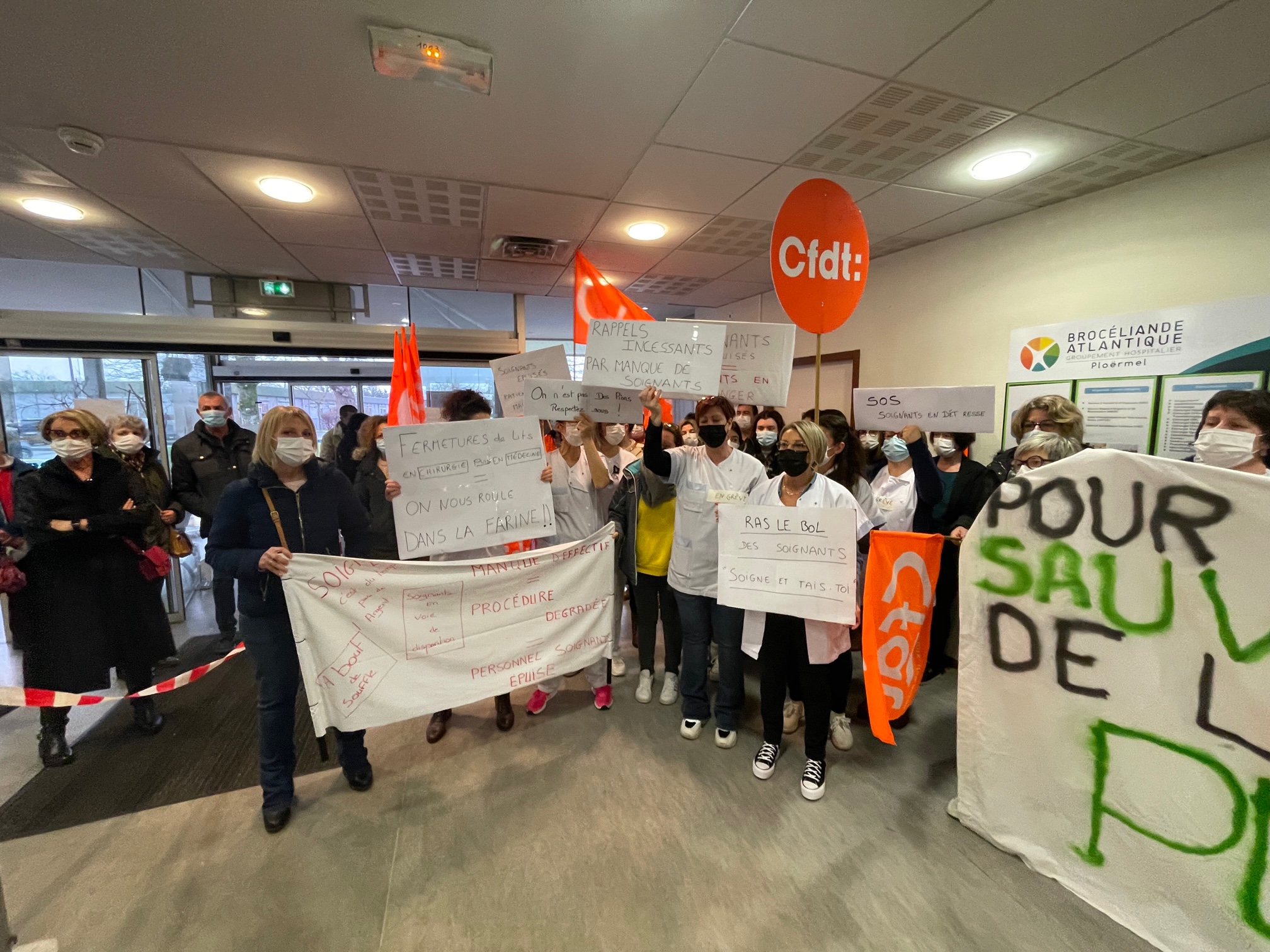 Ploërmel Hopital l analyse de la CFDT santé sociaux après la