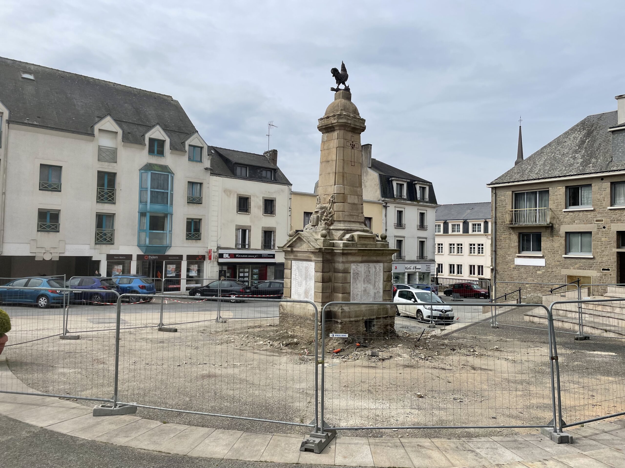 Ploërmel Travaux la rue de Gaulle fermée dès mardi inauguration de