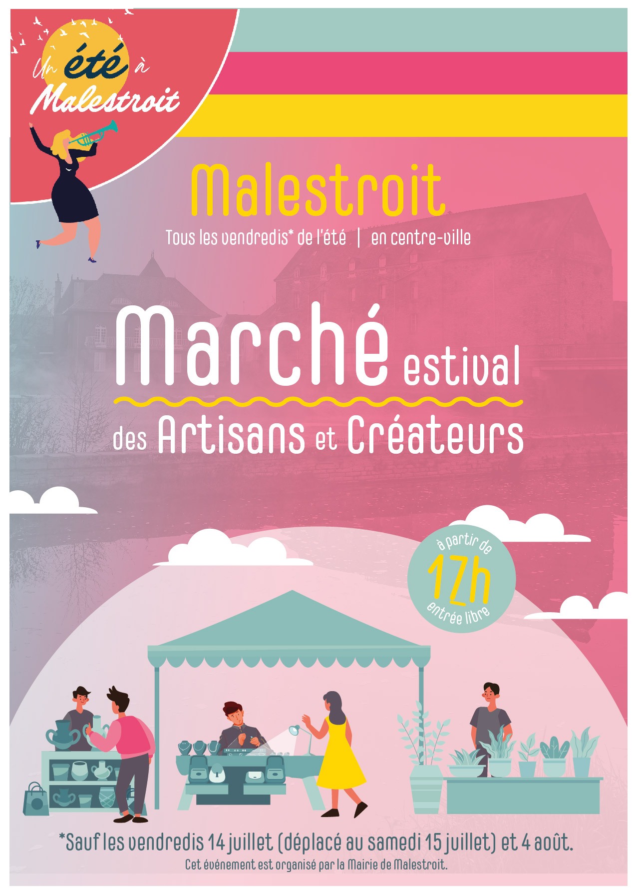 Malestroit Le marché des artisans et créateurs Les Infos du Pays Gallo