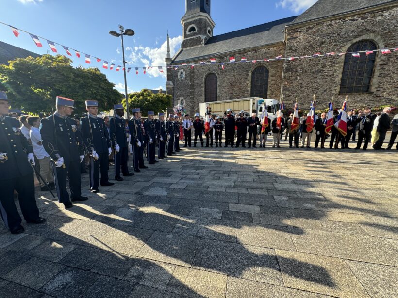 Guer Cinq décorations remises lors de la cérémonie du 14 juillet Les